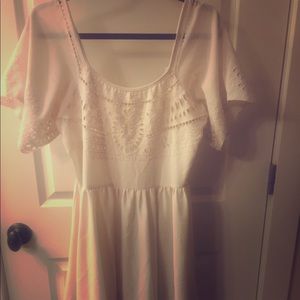 Cream Staring At Stars A-line dress!